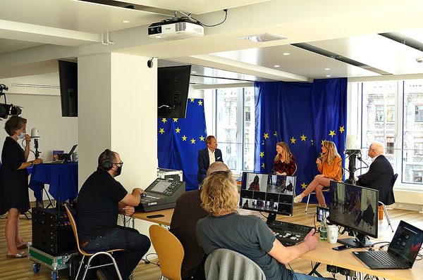 Referenz Konferenztechnik München: Veranstaltung der Europäischen Kommission mit Dolmetschtechnik